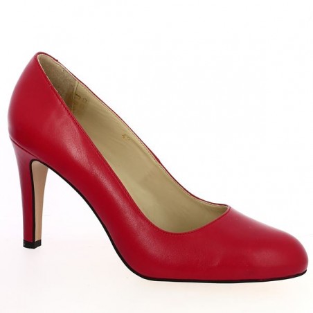 Lucie - Red leather pump Lucie - Red leather pump