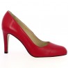 Lucie - Red leather pump