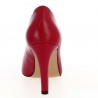 Lucie - Red leather pump