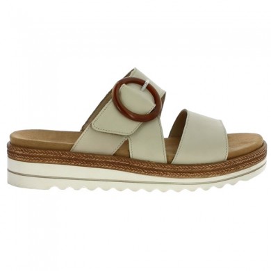 Mule grande taille beige Remonte D0Q51-80, side view