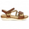 Sandale confort velcro scratch grande taille femme Remonte R6860-24 Shoesissime, vue détails