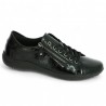 Joelle - Black patent women's sneakers - Baskets Remonte grande taille - Shoesissime