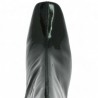 Maeva - Stylish black patent ankle boots - Women's large size ankle boots - Shoesissime