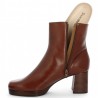 bottines plateforme camel semelle amovible 42, 43, 44, 45 femme, vue détails