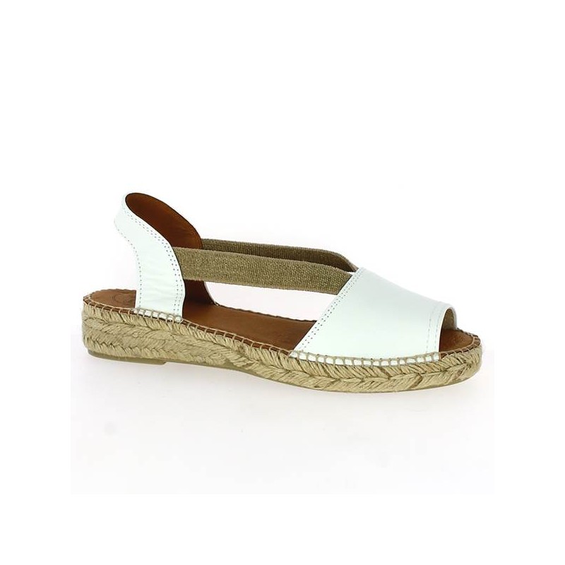 ETNA Blanc de Toni Pons - Espadrille Grande Taille Femme - Pointures 41, 42, 43, 44, 45 - Shoesissim