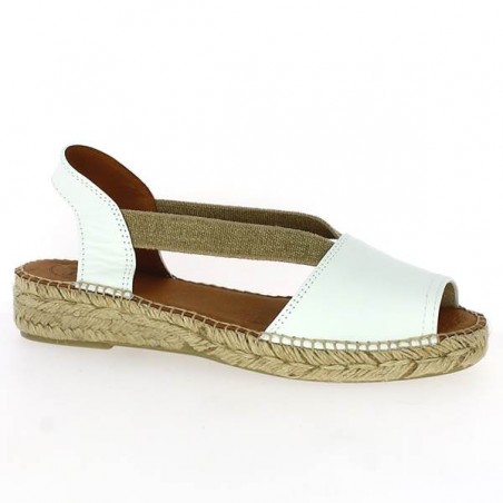 ETNA Blanc de Toni Pons - Espadrille Grande Taille Femme - Pointures 41, 42, 43, 44, 45 - Shoesissim ETNA Blanc de Toni Pons - Espadrille Grande Taille Femme - Pointures 41, 42, 43, 44, 45 - Shoesissim