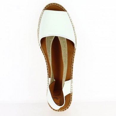 ETNA Blanc de Toni Pons - Espadrille Grande Taille Femme - Pointures 41, 42, 43, 44, 45 - Shoesissim