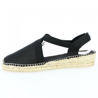 VIC Black from Toni Pons - Women's Large Sizes Espadrilles - Shoesissime Store