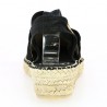 VIC Noir de Toni Pons - Espadrilles Grandes Tailles pour Femmes - Magasin Shoesissime