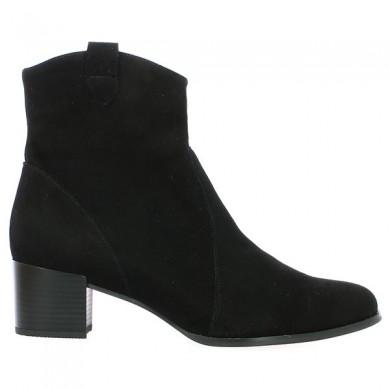 Boots santiag femme grande taille, vue profil